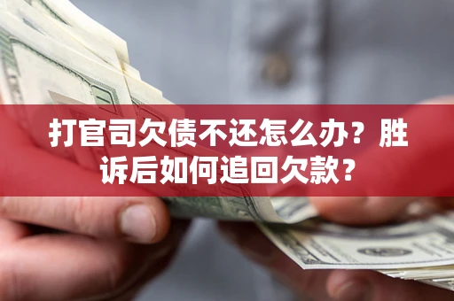 武汉打官司欠债不还怎么办？胜诉后如何追回欠款？