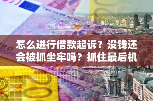 武汉怎么进行借款起诉？没钱还会被抓坐牢吗？抓住最后机会！