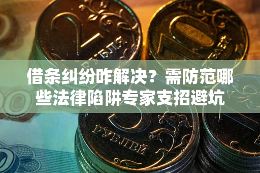 武汉借条纠纷咋解决？需防范哪些法律陷阱专家支招避坑