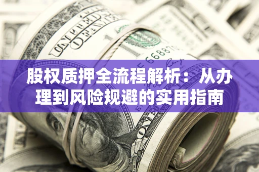 武汉股权质押全流程解析：从办理到风险规避的实用指南