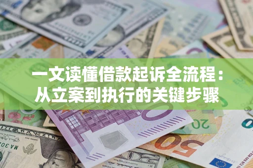 武汉一文读懂借款起诉全流程：从立案到执行的关键步骤